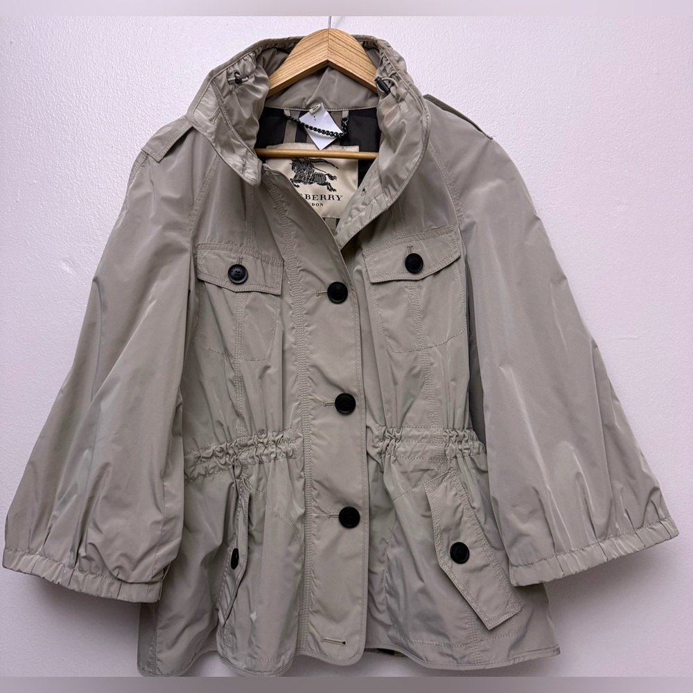 Burberry London Women's Utility Jacket Windbreaker‎ Size 44/US L